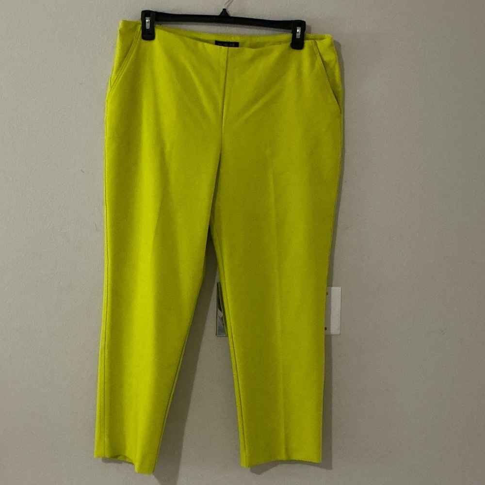 Rachel Zoe Yellow Straight Leg Pants